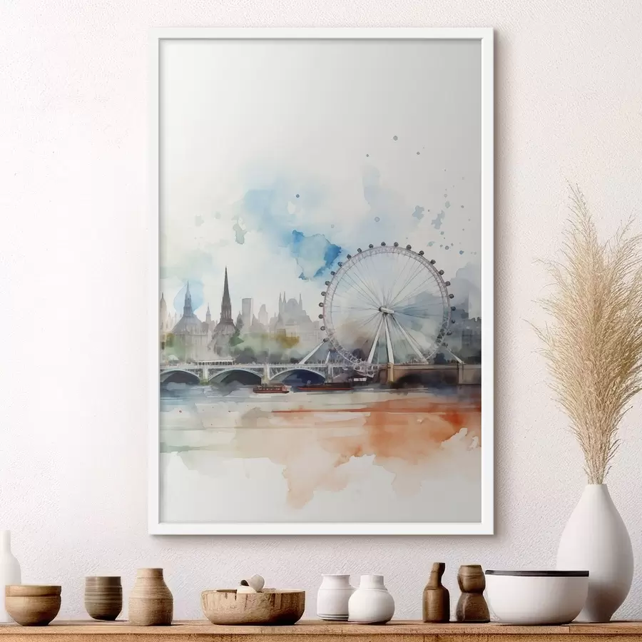 Fototapete Londoner Stadtbild f47681