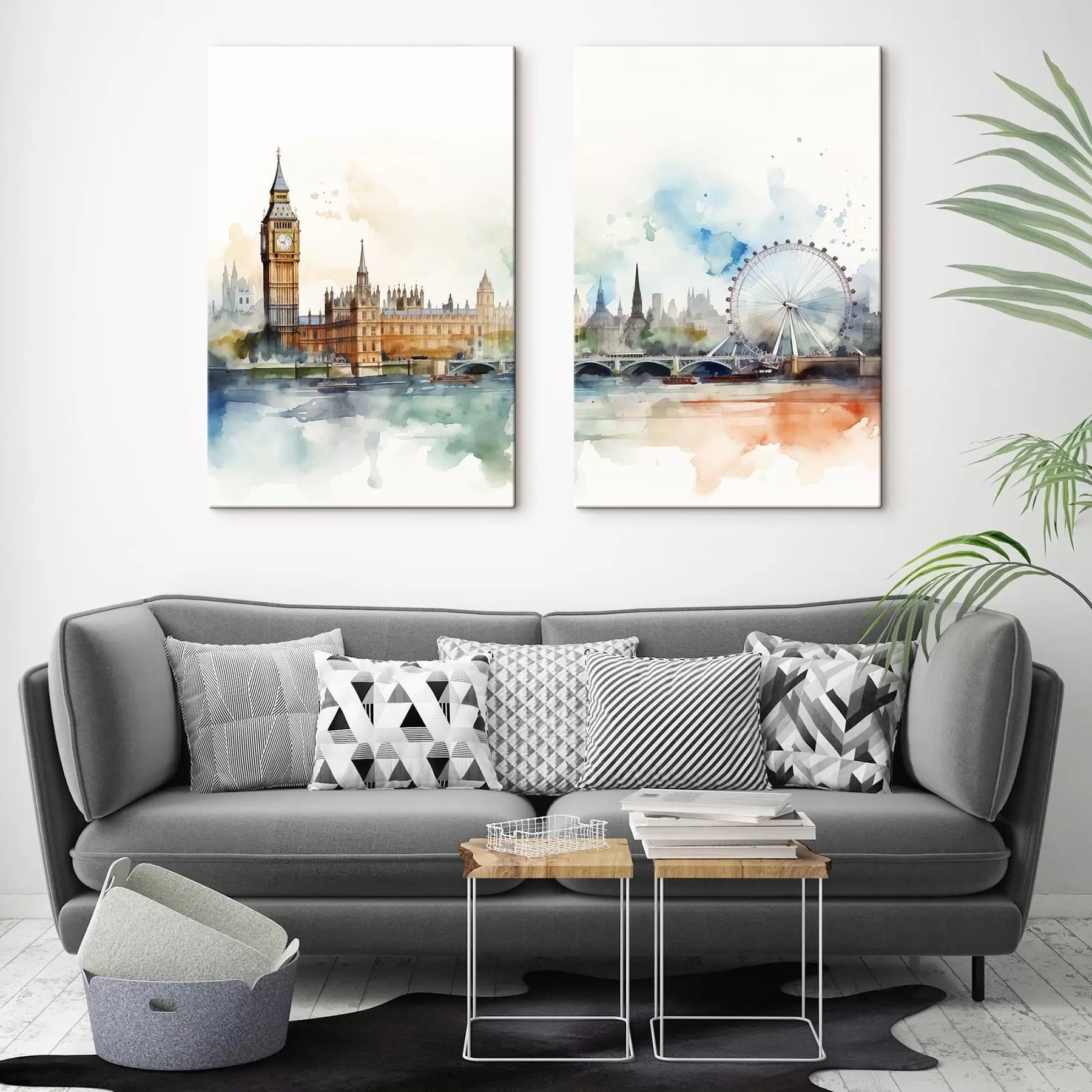 Wandbilder Aquarell London m01261