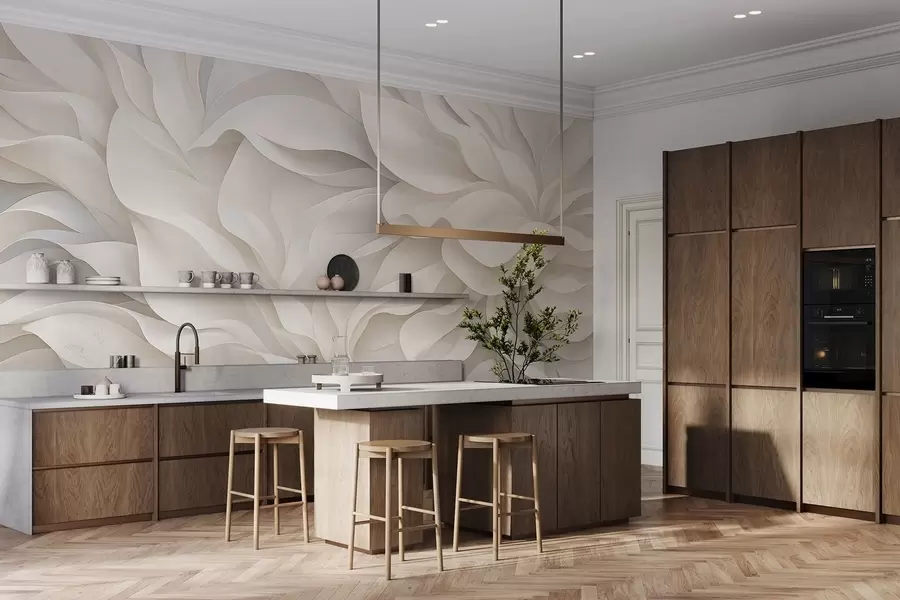 Fototapete Elegante Blütenblätter w05168