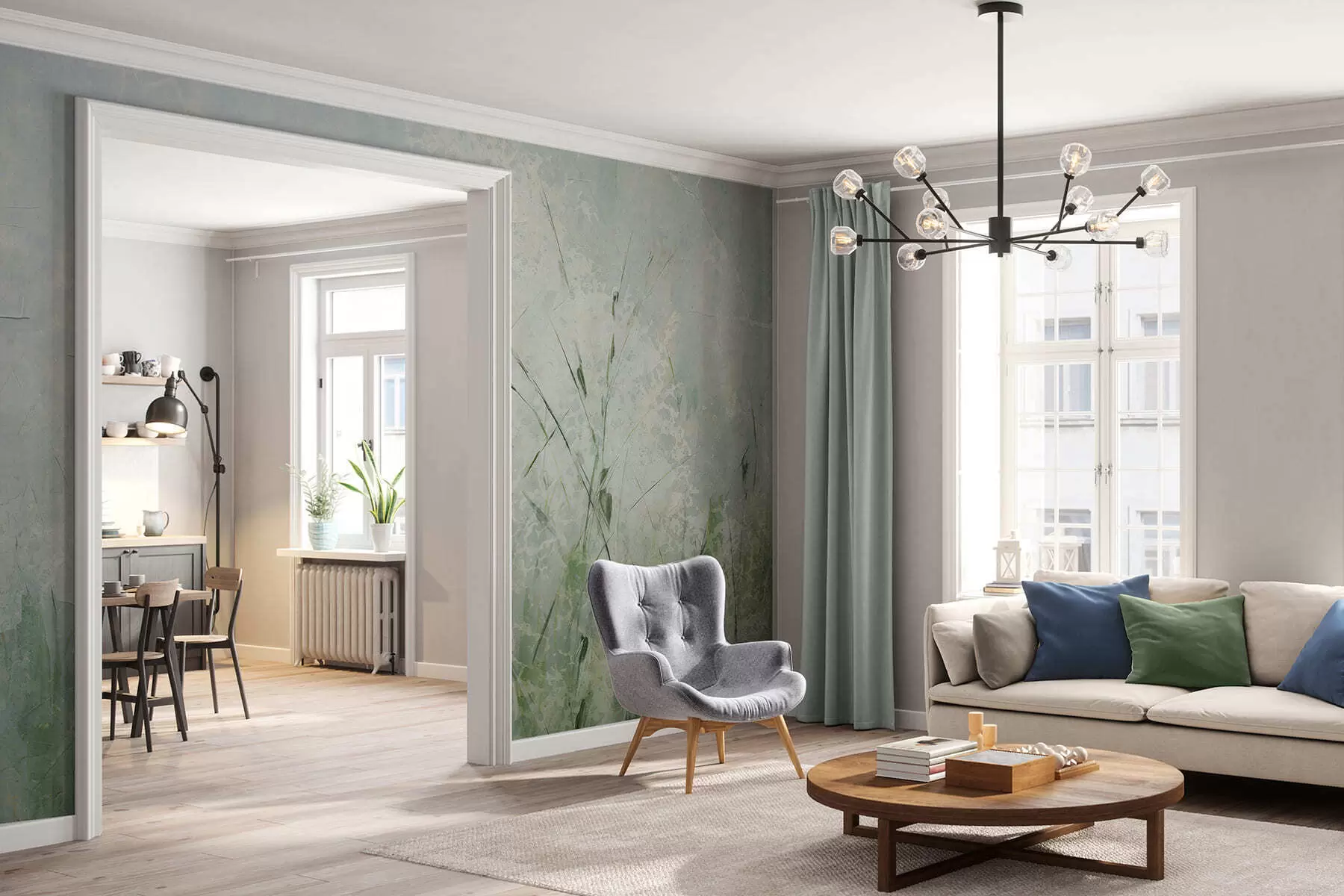 Fototapete Leichtigkeit des Grases w05176