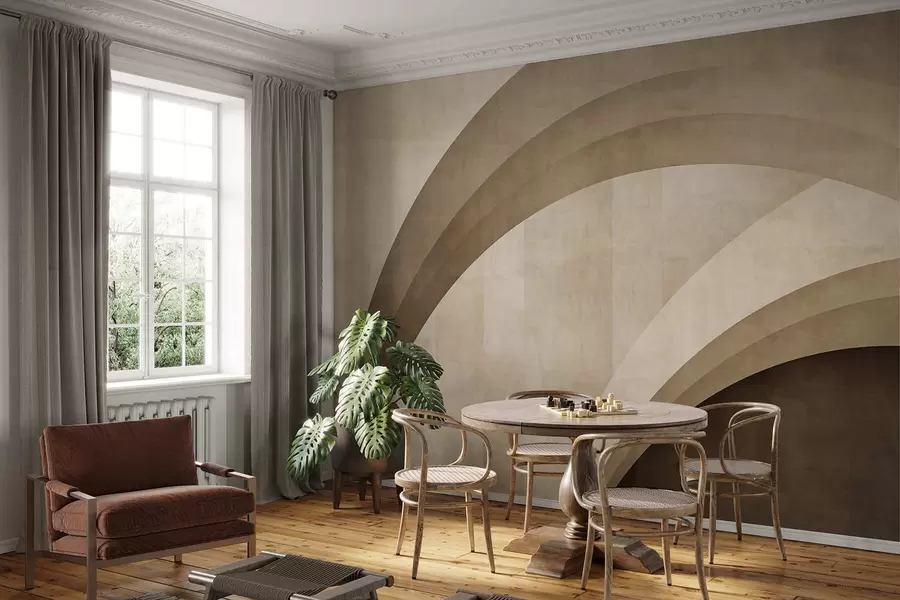 Fototapete Abstrakte Bögen w05182