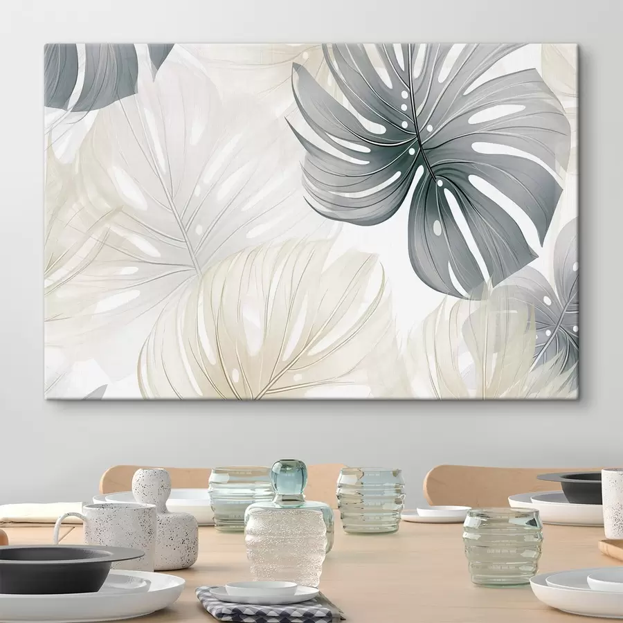 Wandbilder Tropische Blätter s47698