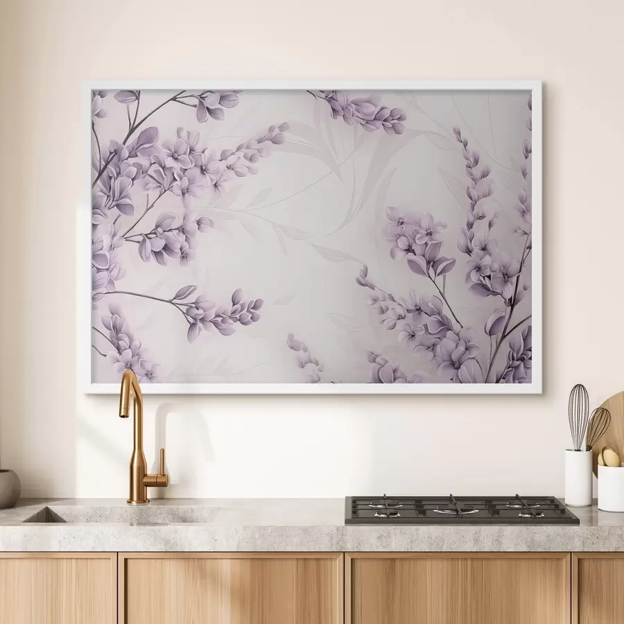 Fototapete Lavendelzweige f47706