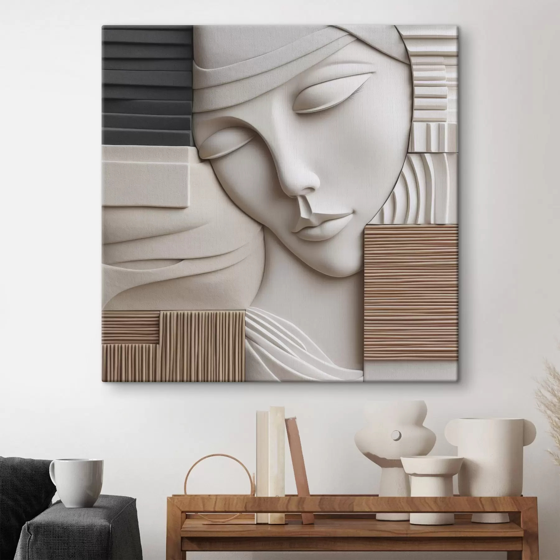 Wandbilder Abstraktes Porträt s47709