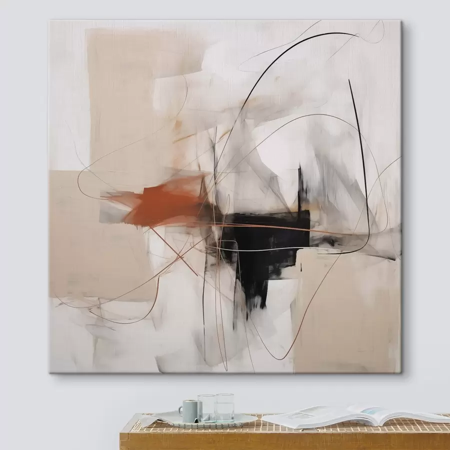 Wandbilder Chaotische Abstraktion s47724