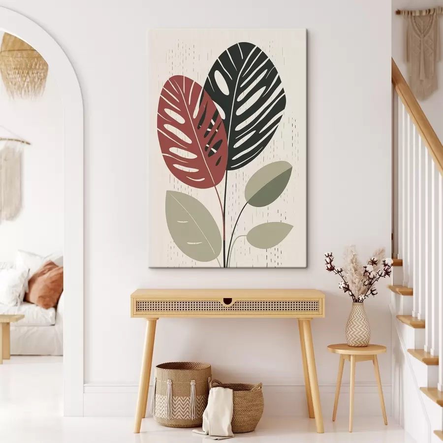 Wandbilder Tropische Blätter s47728