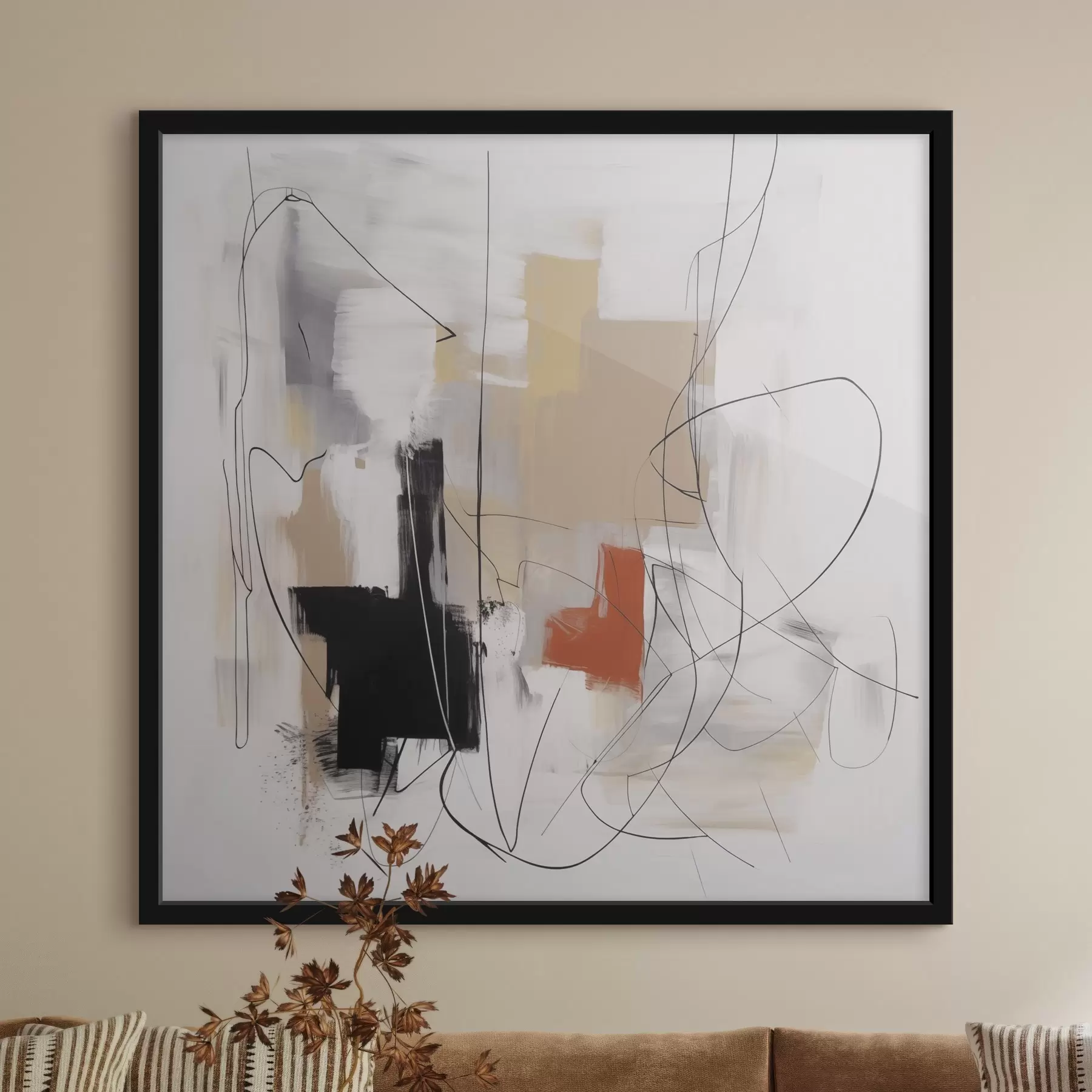 Fototapete Chaotische Abstraktion f47723