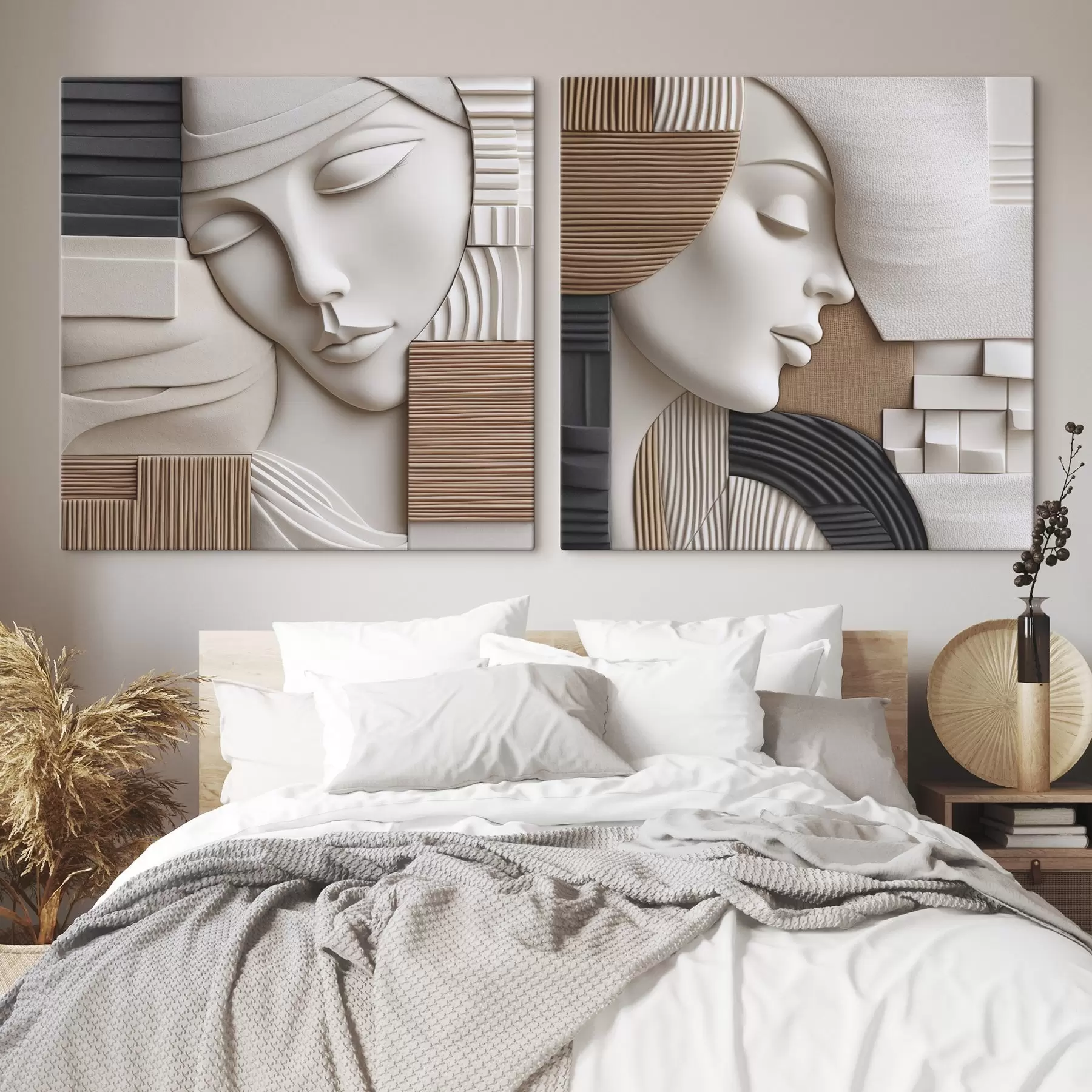 Wandbilder Abstraktes Porträt m01289