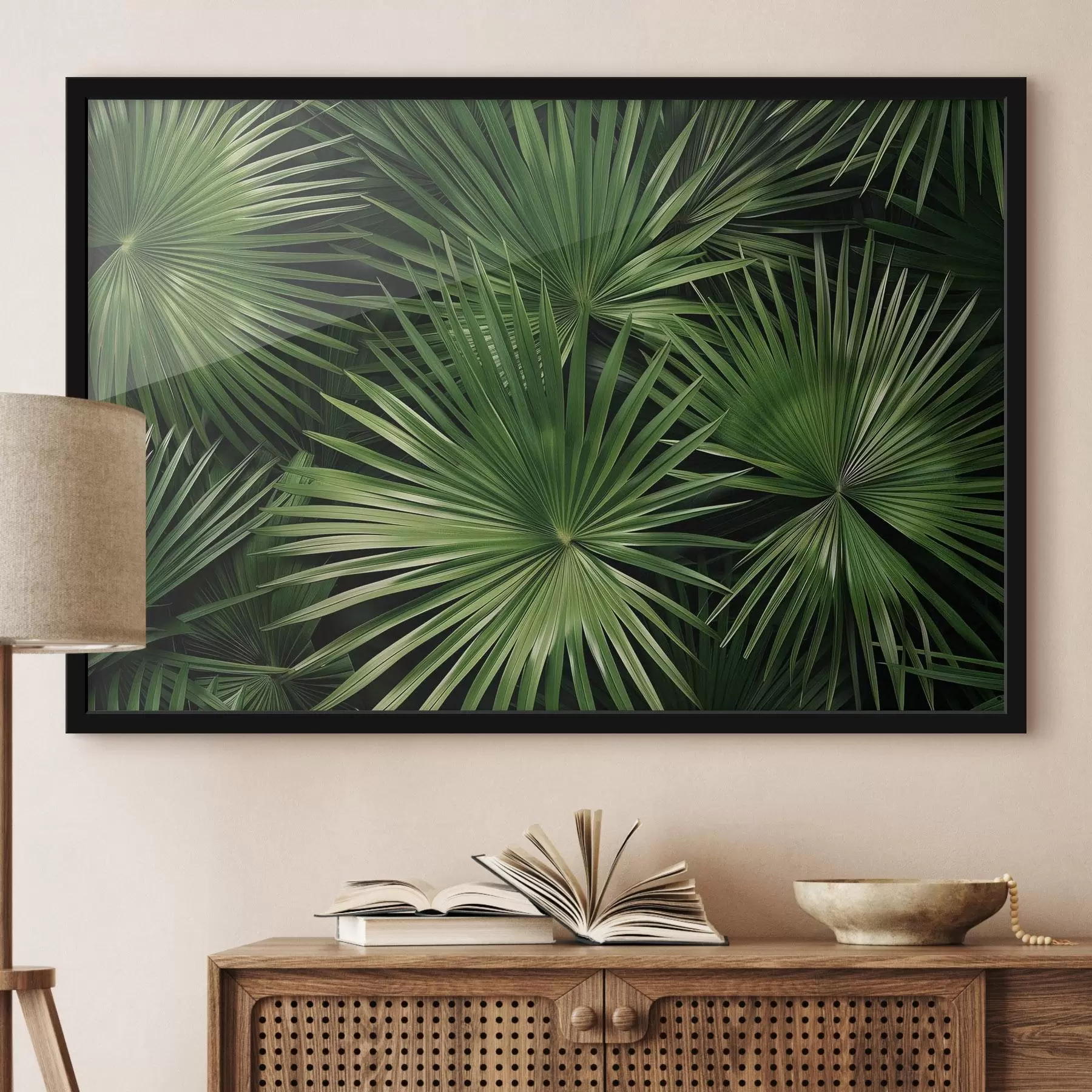 Fototapete Große Blätter, Bragaea f47746