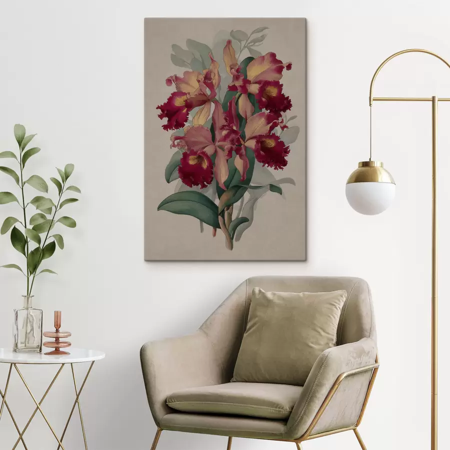 Wandbilder Vintage-Blumen s47731