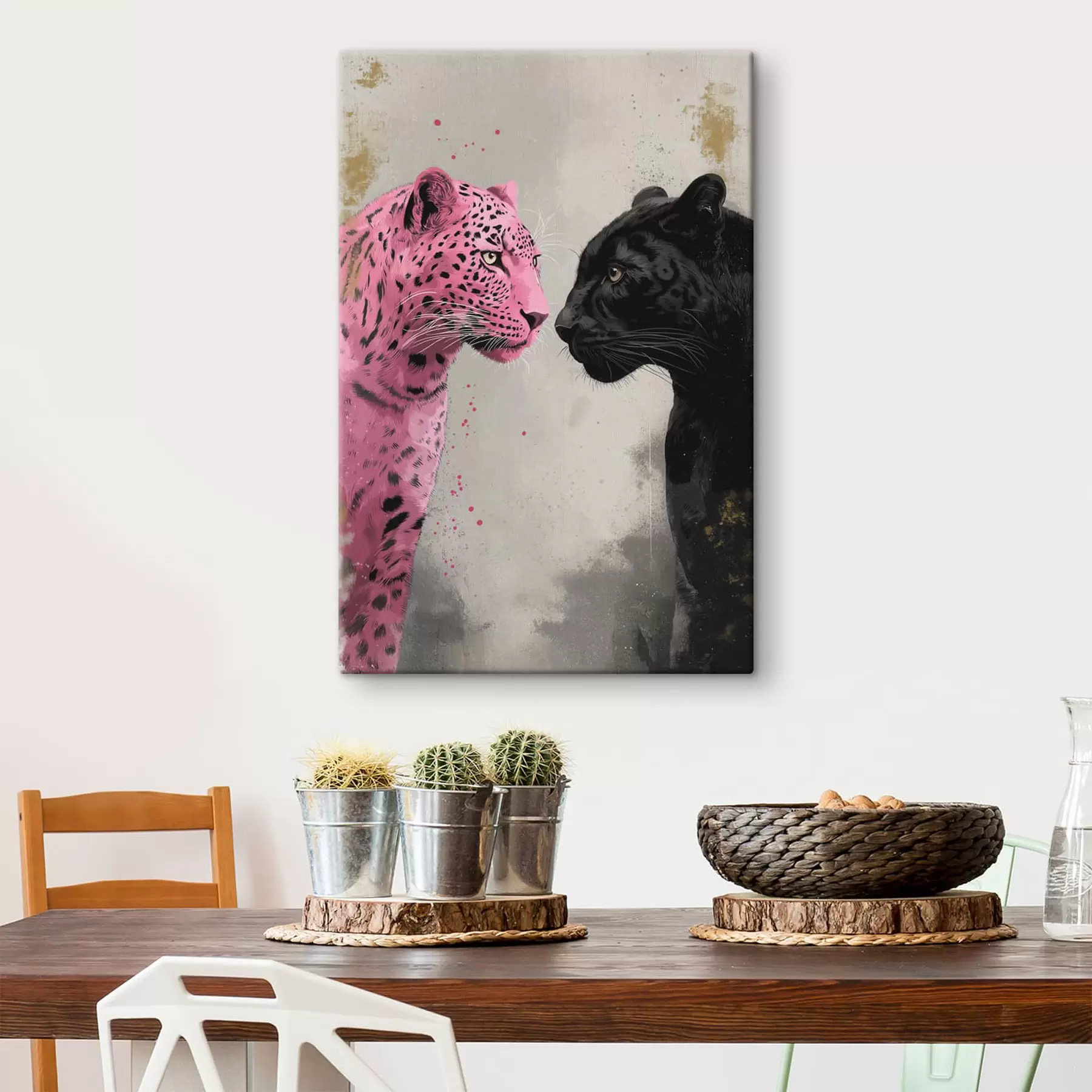 Wandbilder Leoparden s47733