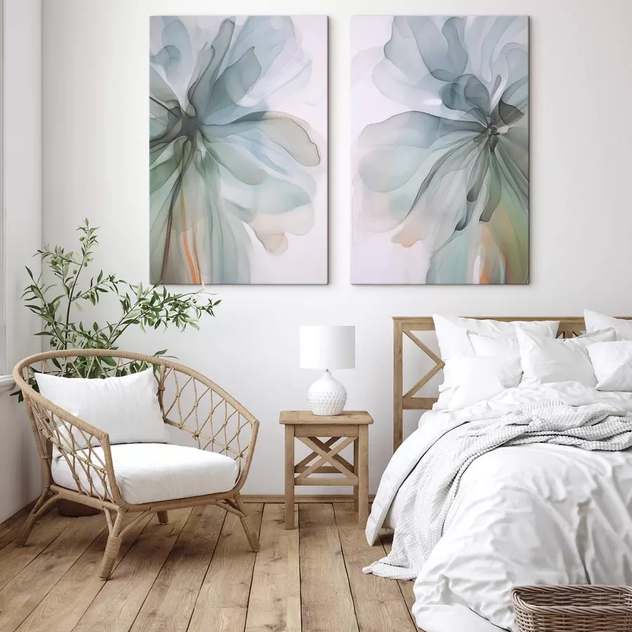 Wandbilder Abstrakte zarte Blume m01273