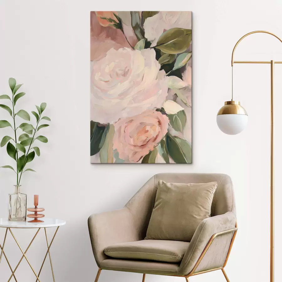 Wandbilder Abstrakter Blumenstrauß s47330