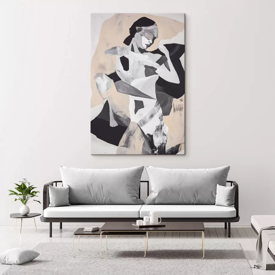 Wandbilder Abstrakte Silhouette s47658