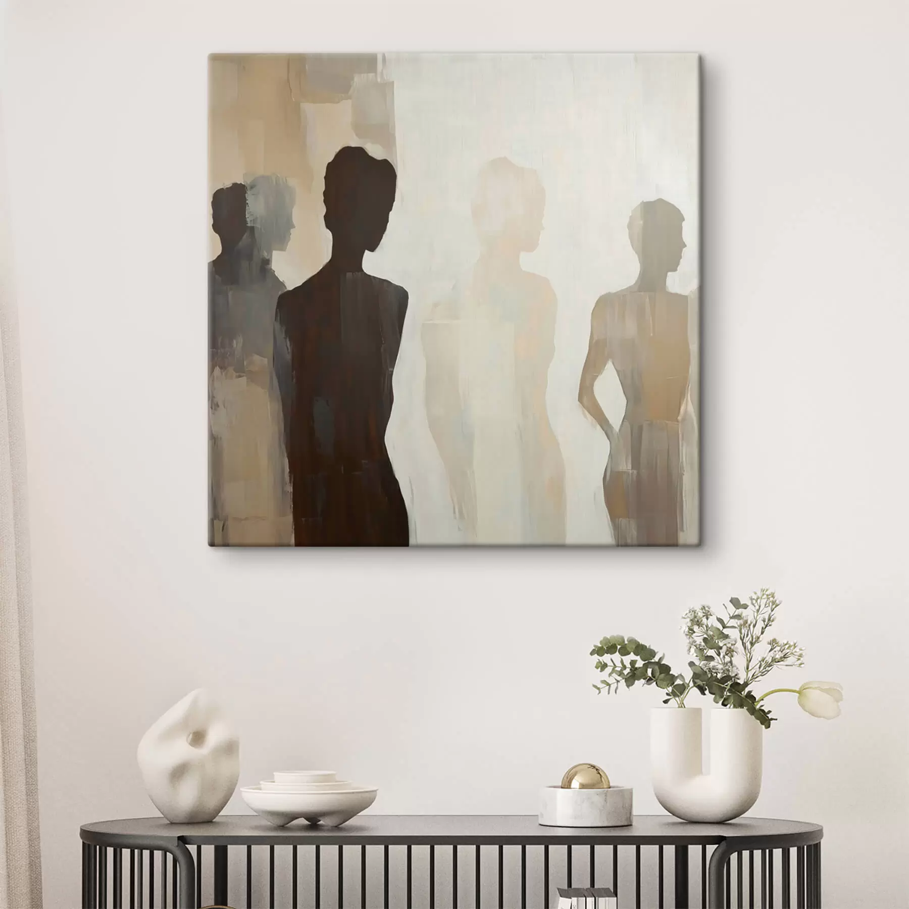 Wandbilder Abstrakte Silhouetten s47779