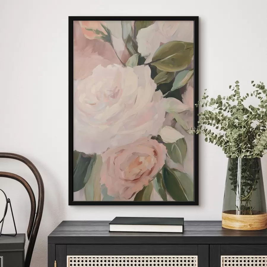 Fototapete Abstrakter Blumenstrauß f47330