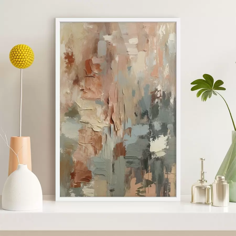 Fototapete Strukturierte Striche in gemischten Pastelltönen f47754