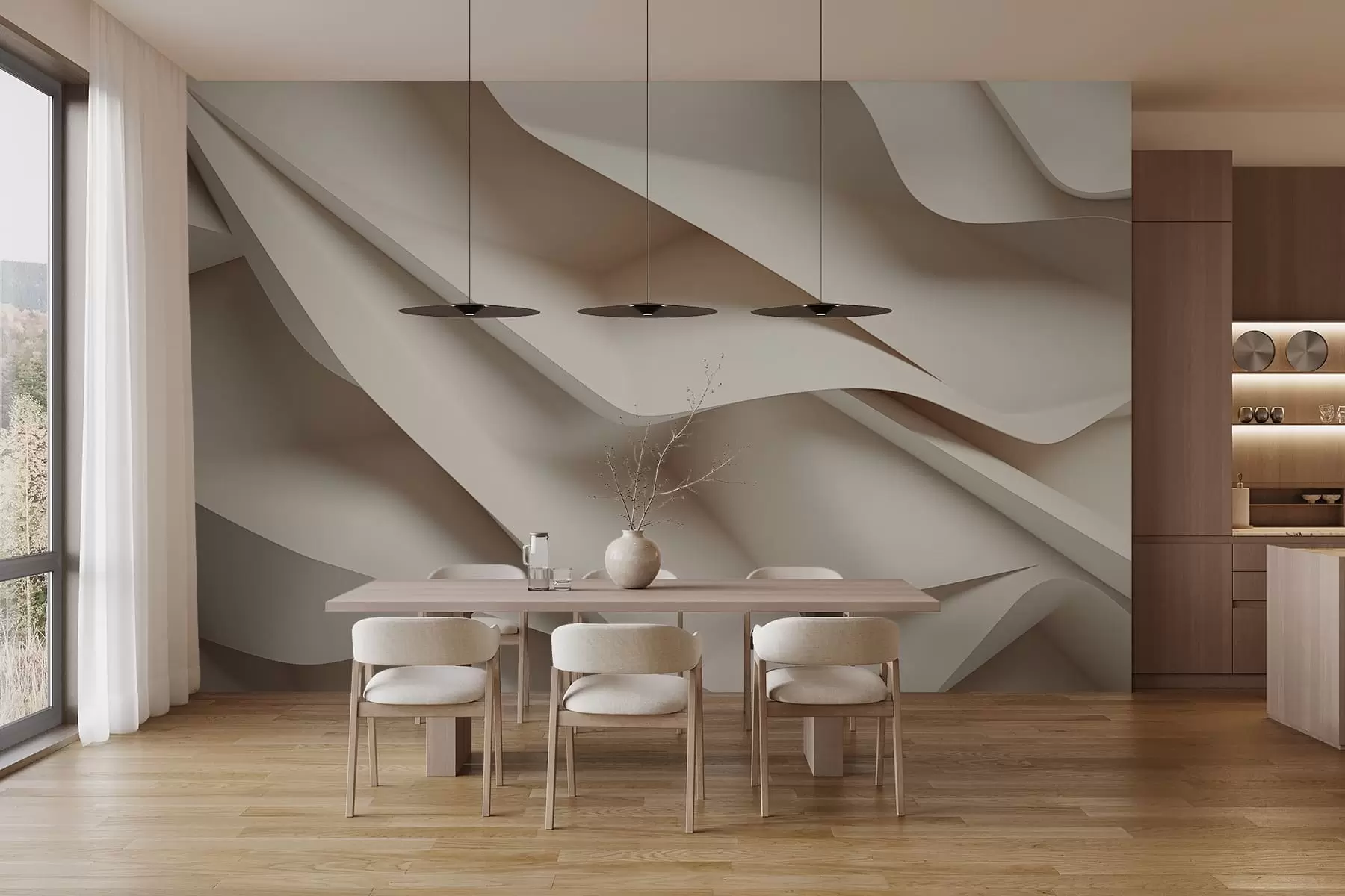 Fototapete Abstrakt w09701