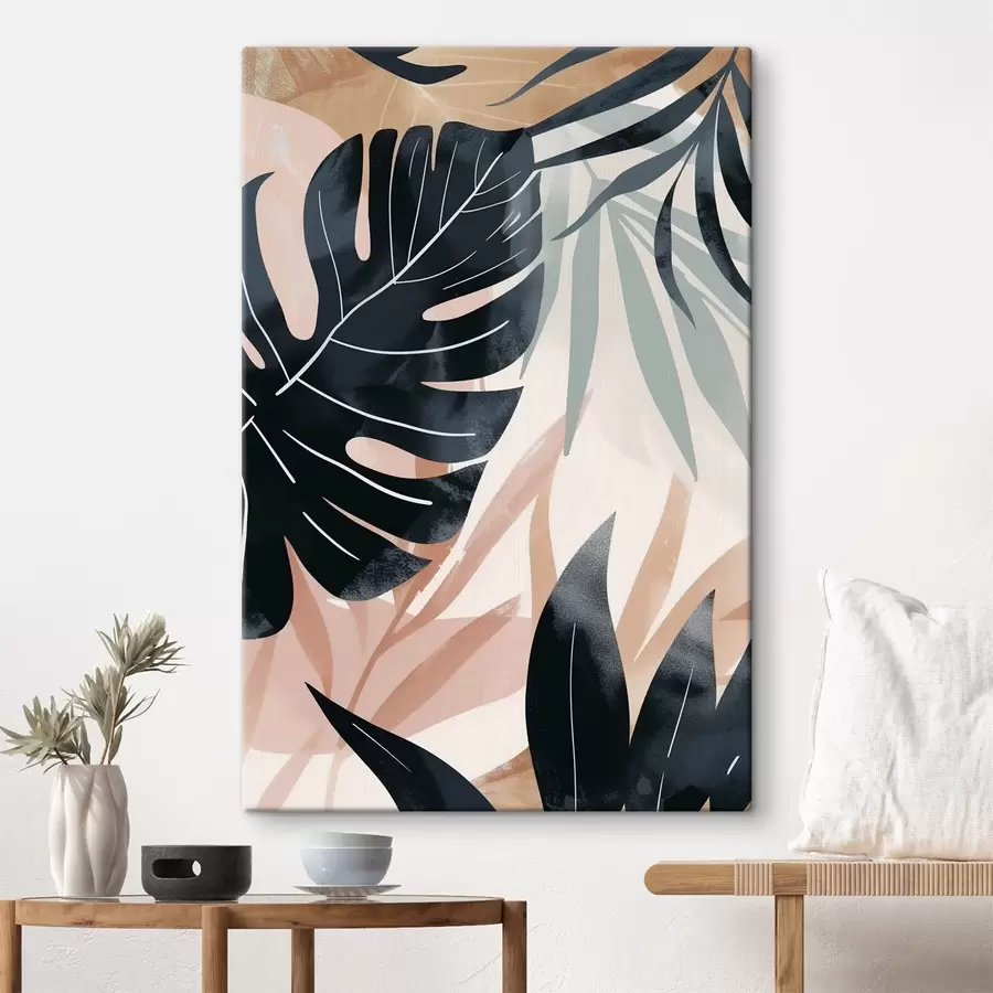 Wandbilder Tropische Blätter s47821