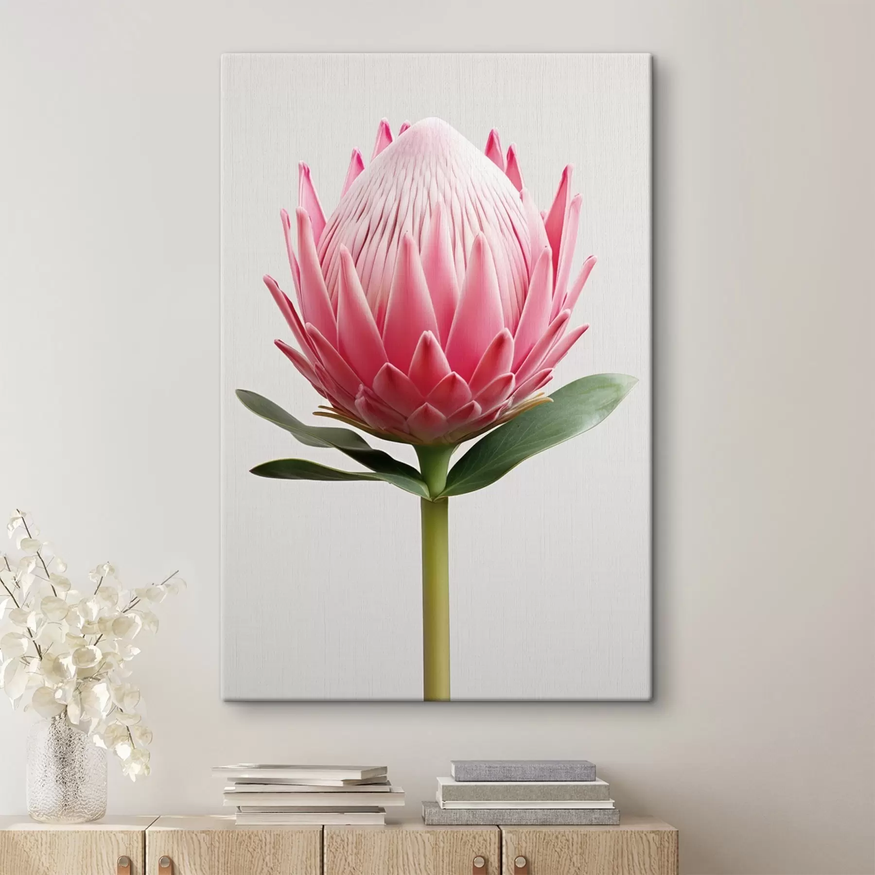 Wandbilder Exotische Blume, Protea s47823