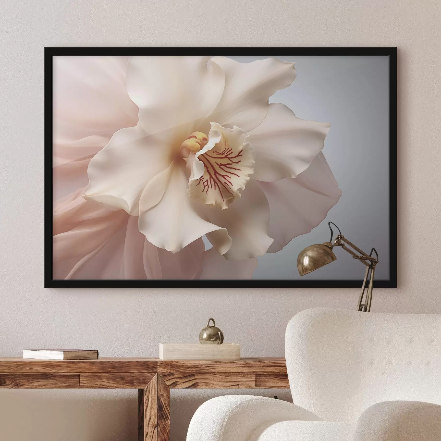 Fototapete Zarte Orchideenblüte f47818