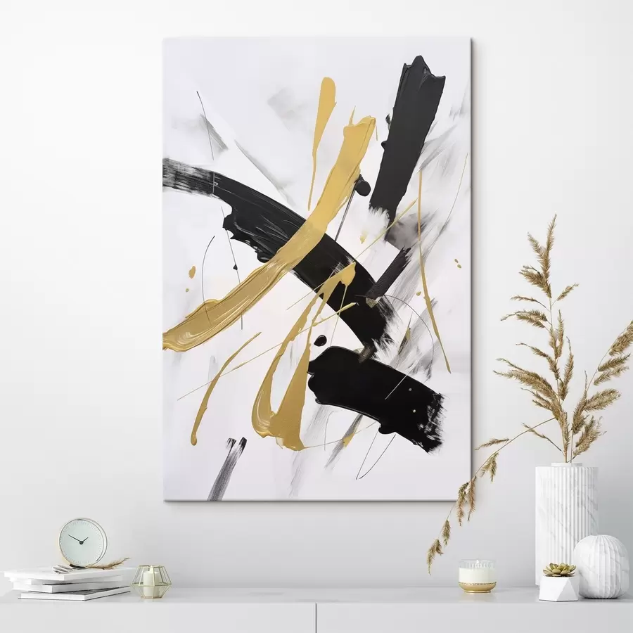 Wandbilder Chaotische Abstraktion s47808