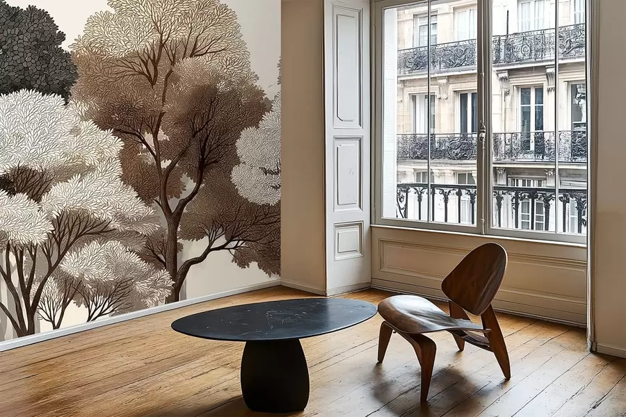 Fototapete Laubwald w05198