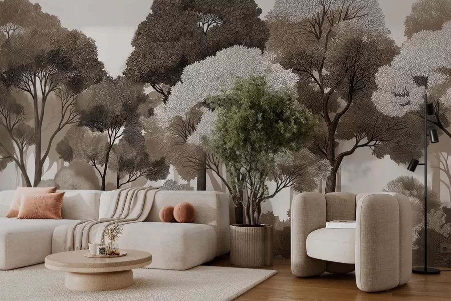 Fototapete Laubwald w05198v3