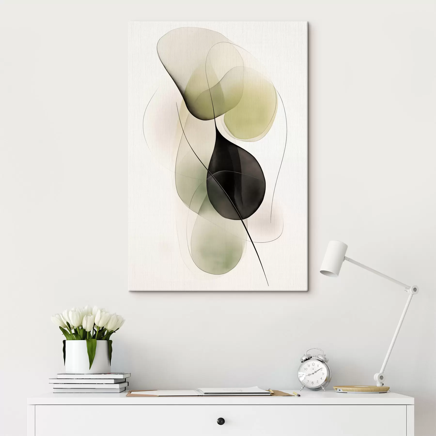 Wandbilder Abstrakte Linien und Formen s47925