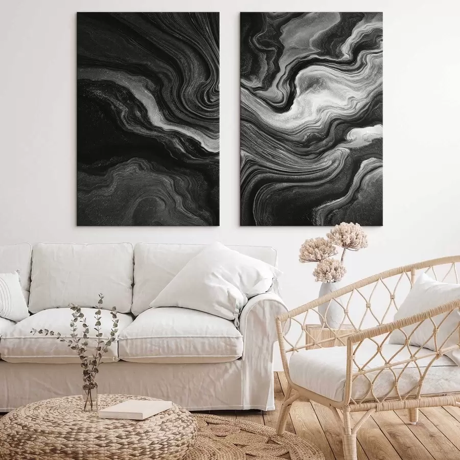 Wandbilder Abstrakte Flecken, flüssig m30045