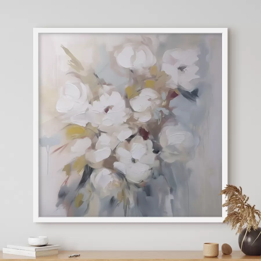 Fototapete Abstrakte Blumen f48046