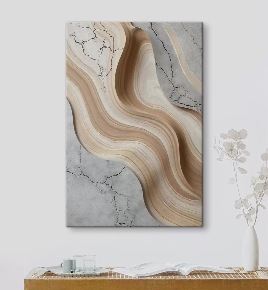 Wandbilder Holz und Leichtbeton, Imitation s48104