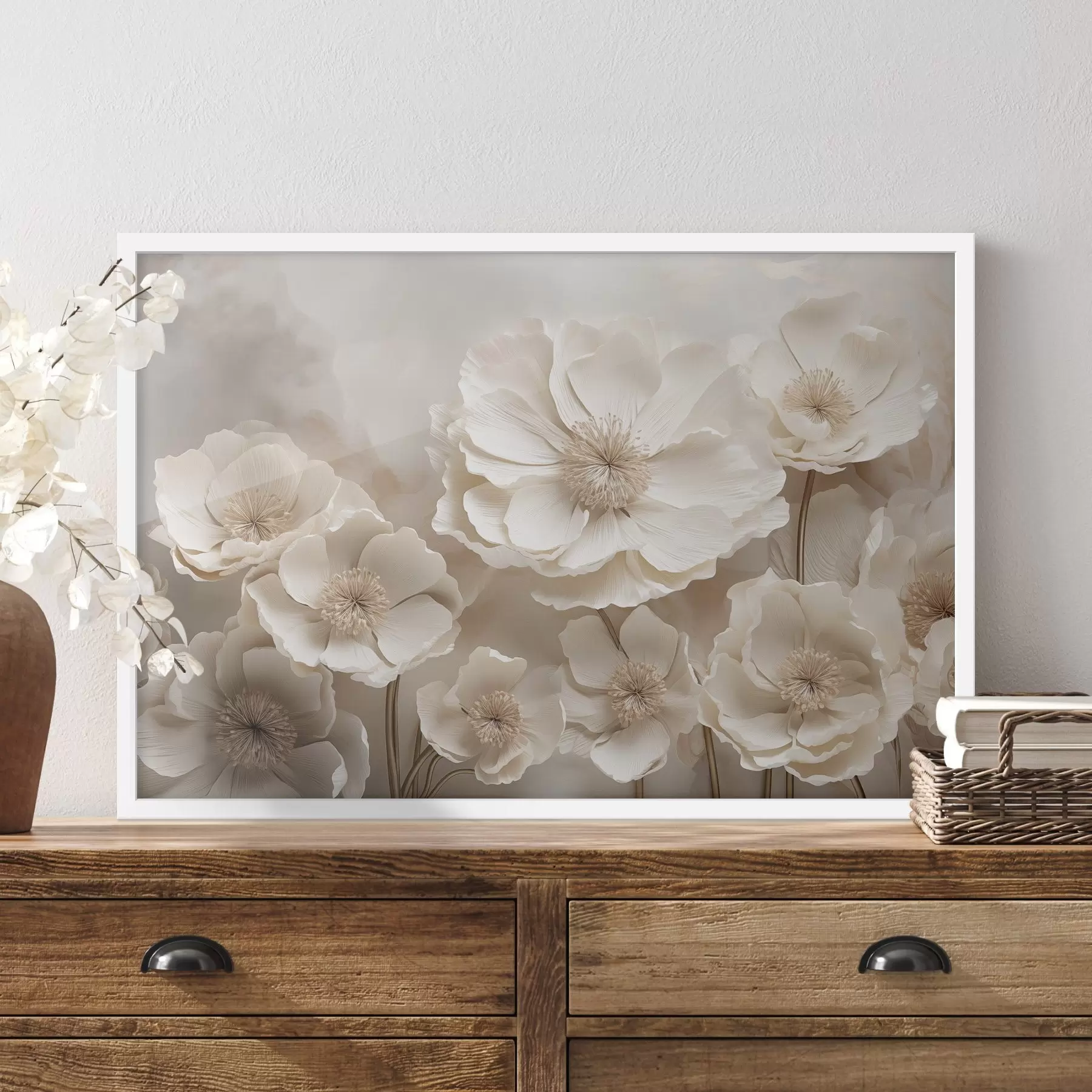 Fototapete Große Blumen f48111