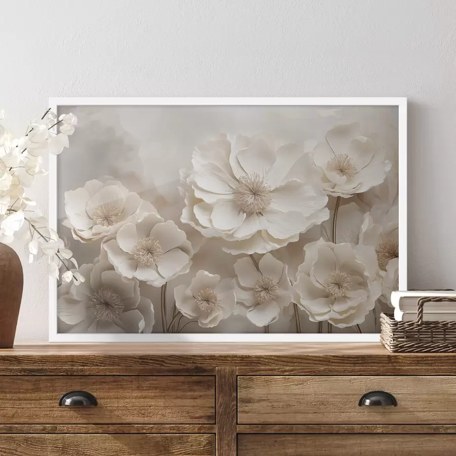 Fototapete Große Blumen f48111