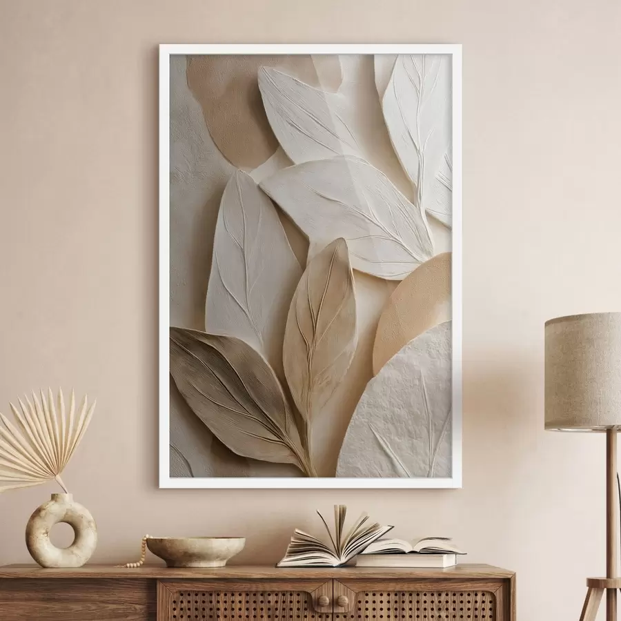 Fototapete Abstrakte Blätter f48123