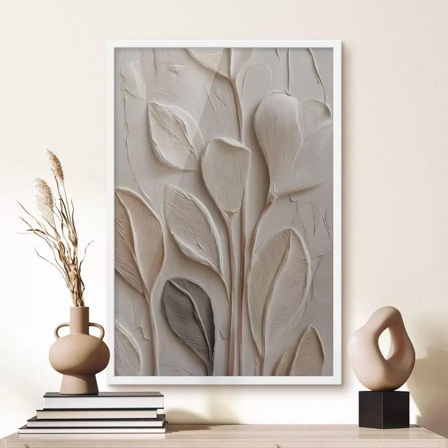 Fototapete Abstrakte Blätter f48124