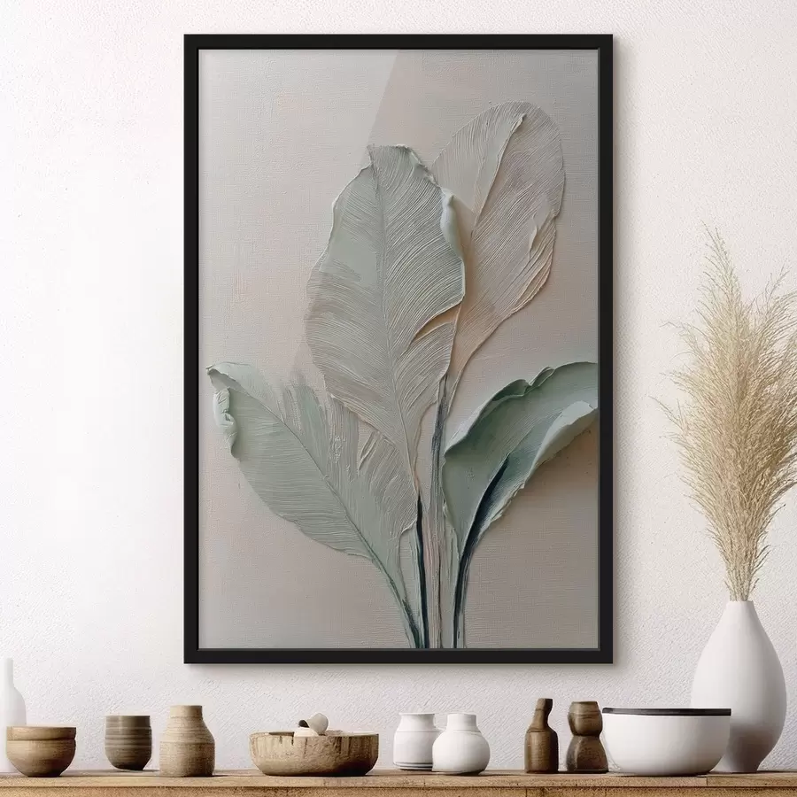 Fototapete Abstrakte Blätter f48130