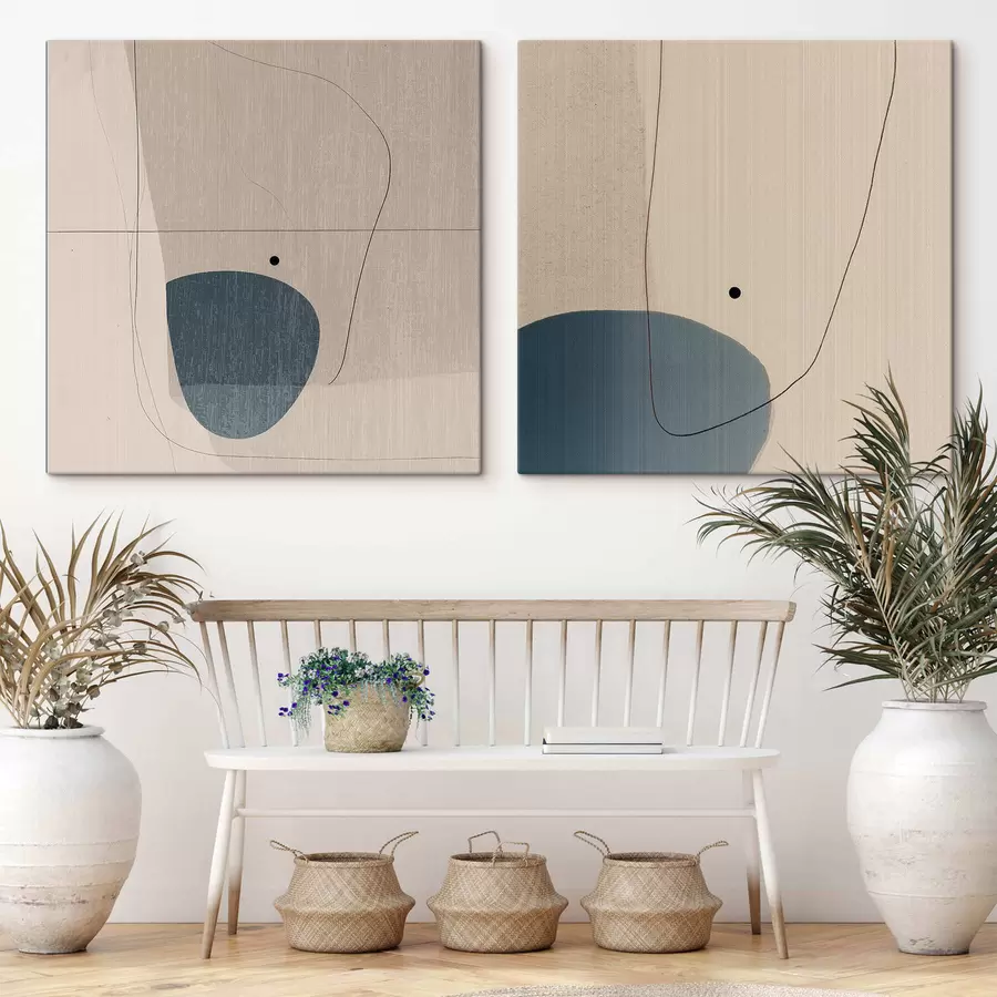 Wandbilder Minimalistisches Abstraktes mit Linie m30082