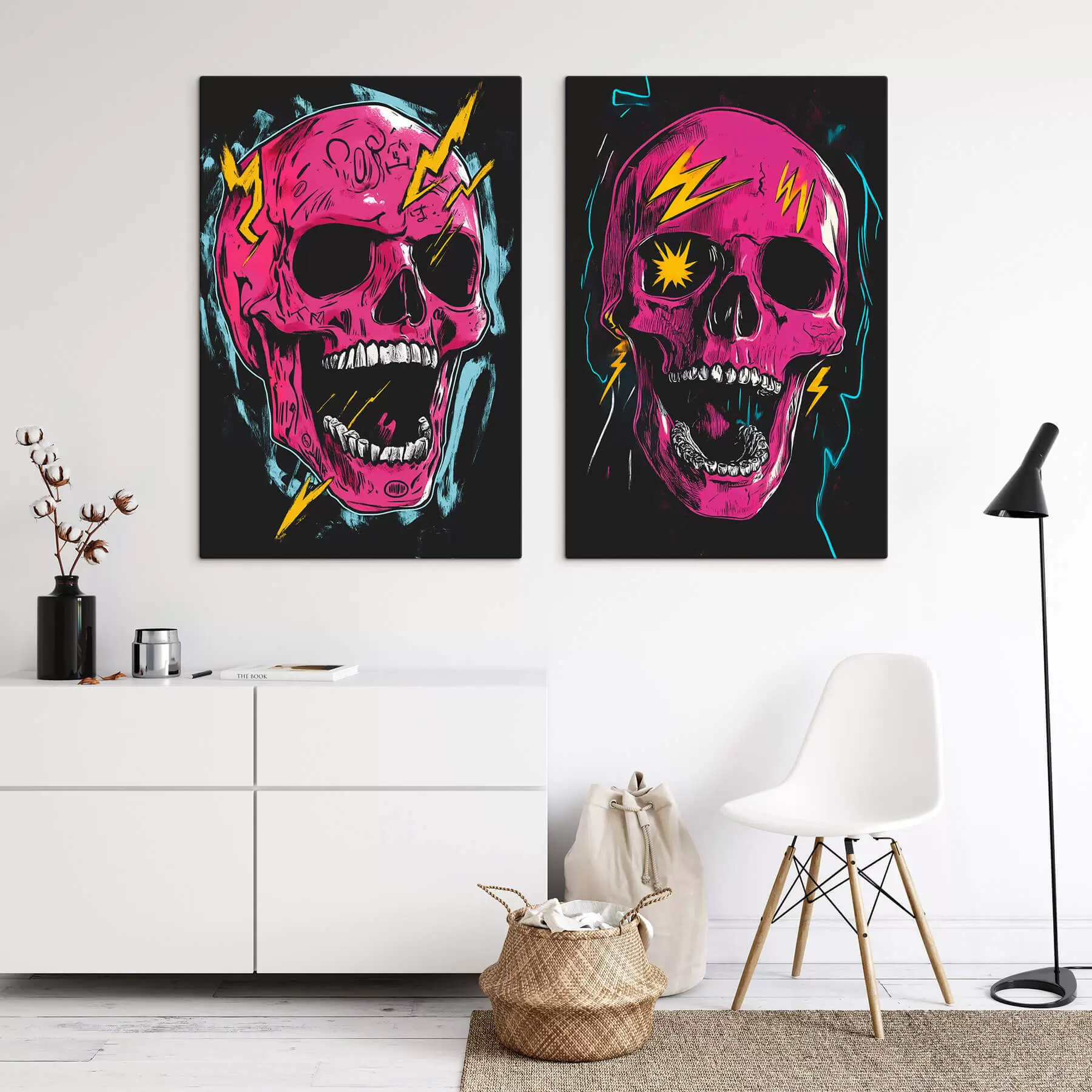 Wandbilder Schädel m01278