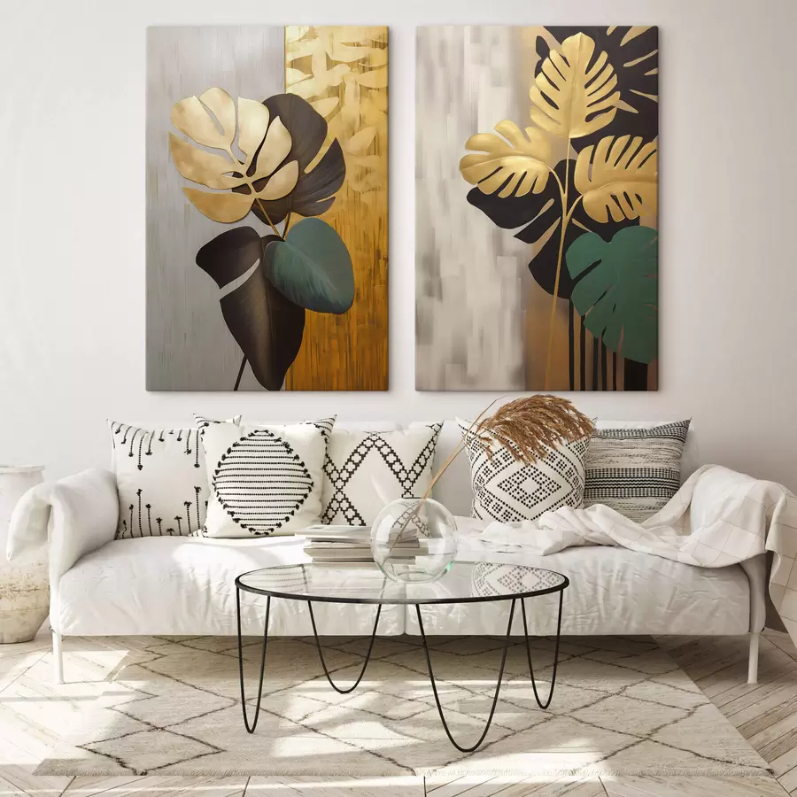 Wandbilder Tropische Blätter m30067