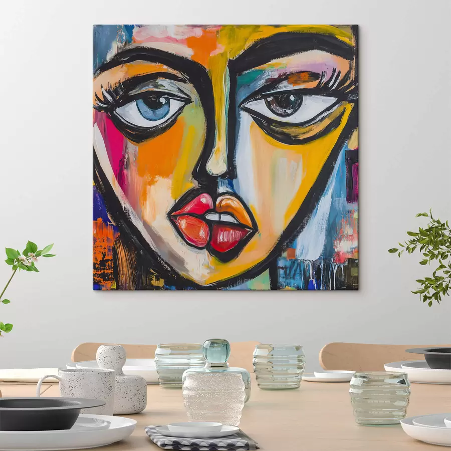 Wandbilder Abstraktes Porträt s47784