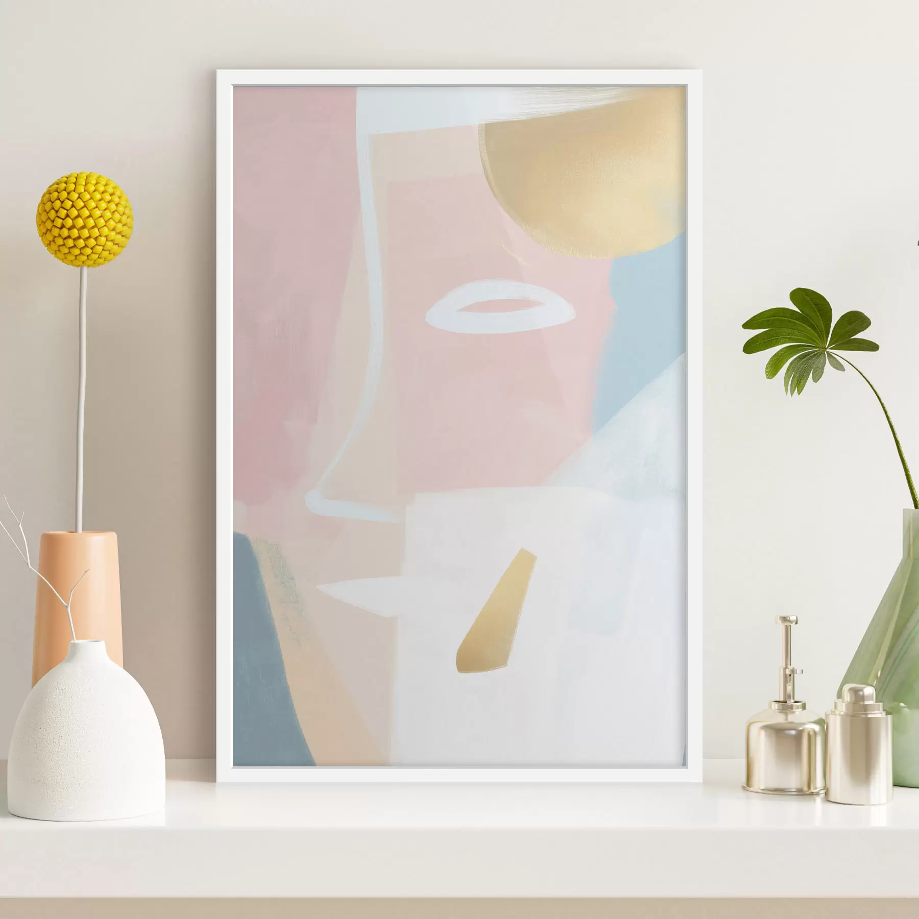 Fototapete Abstraktes Gesicht f47785