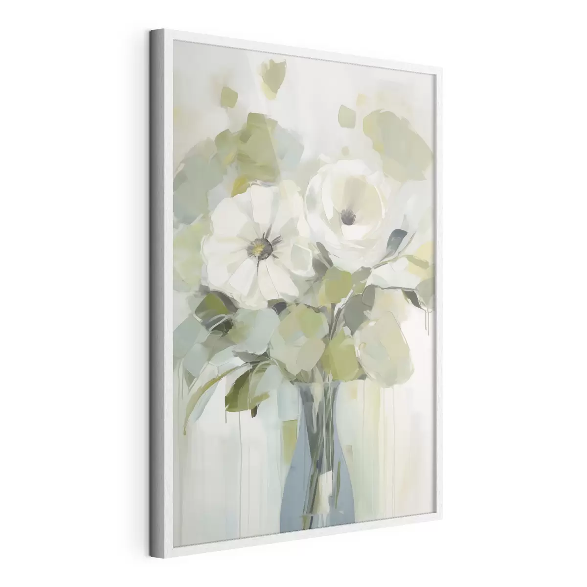 Poster Blumen in einer Vase – Imitationsgemälde f48167