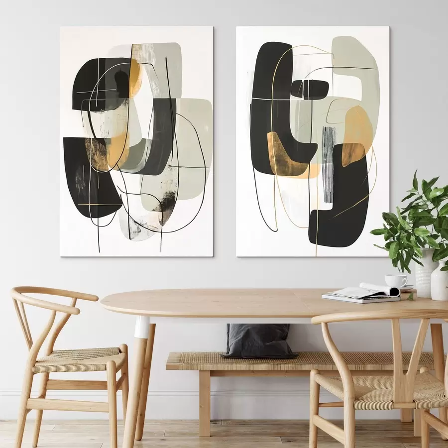 Wandbilder Zeitgenössische Abstraktion m30132