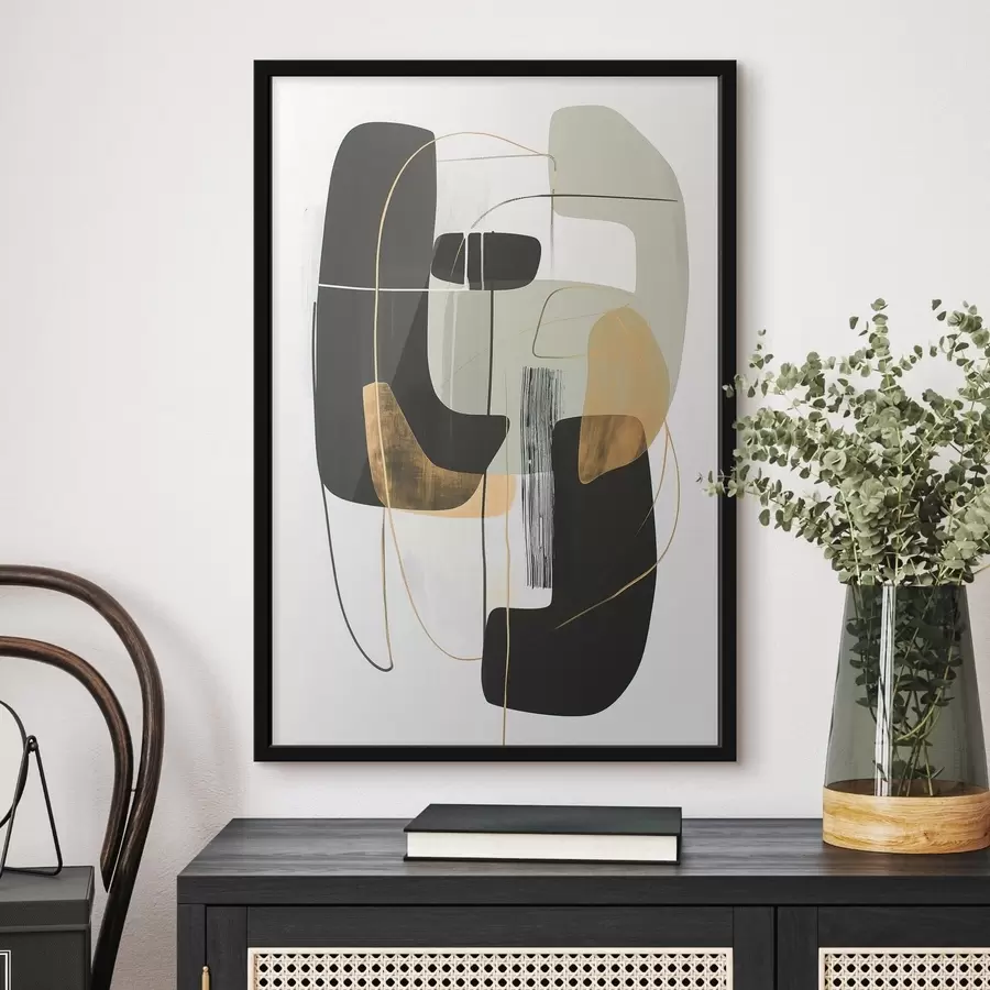 Fototapete Zeitgenössische Abstraktion f48221