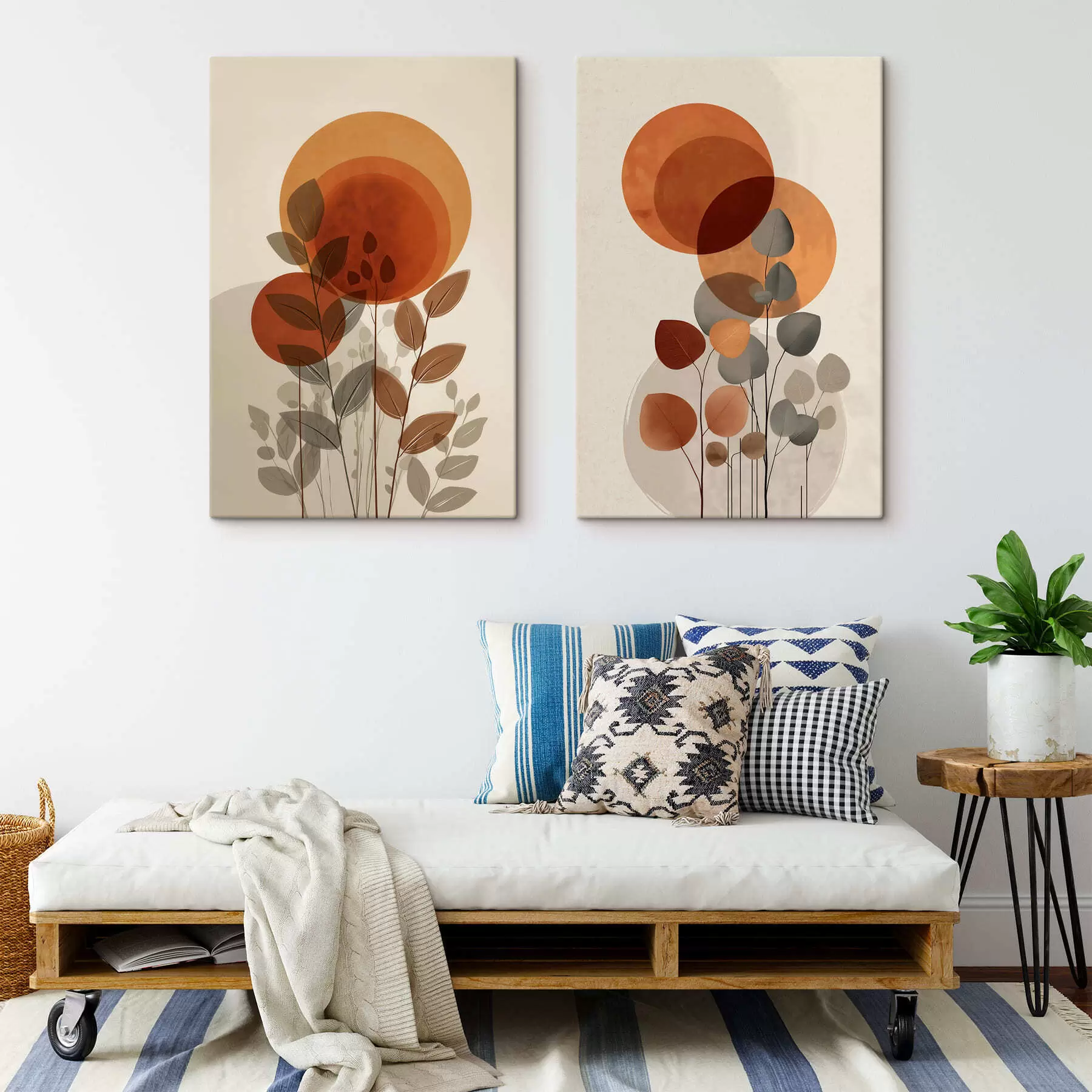 Wandbilder Abstrakte Blätter m30158