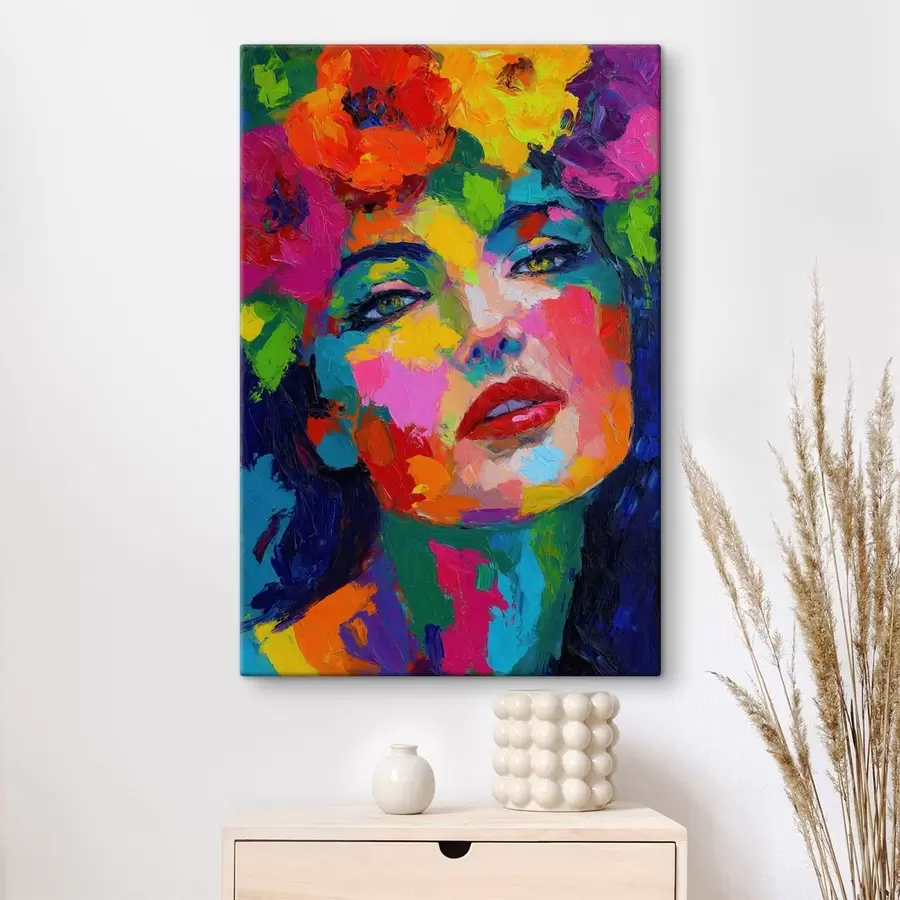 Wandbilder Porträt eines Mädchens s48229