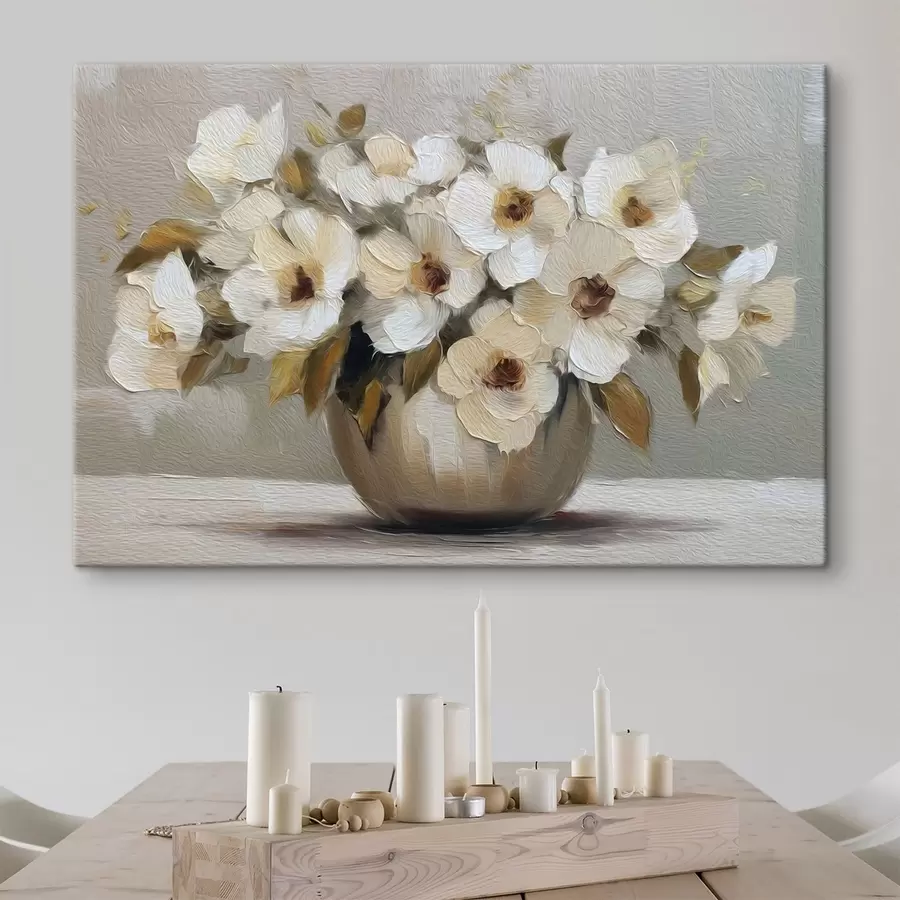 Wandbilder Blumen in einer Vase s48242