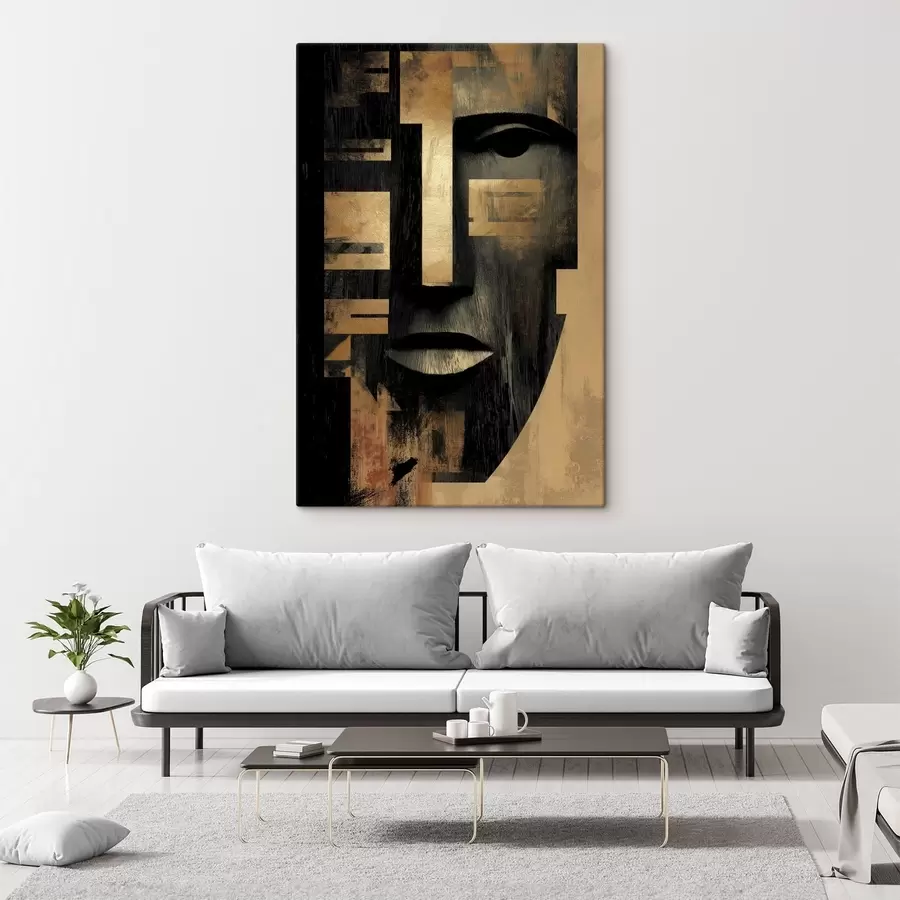 Wandbilder Abstraktes Gesicht s48249
