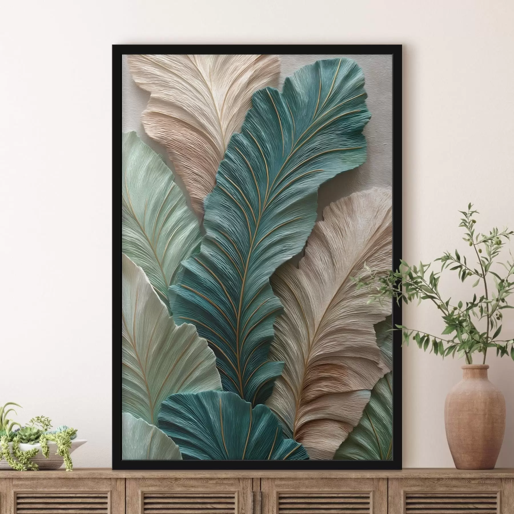 Fototapete Blätter f48258